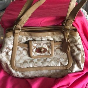 Coach Signature Handbag
